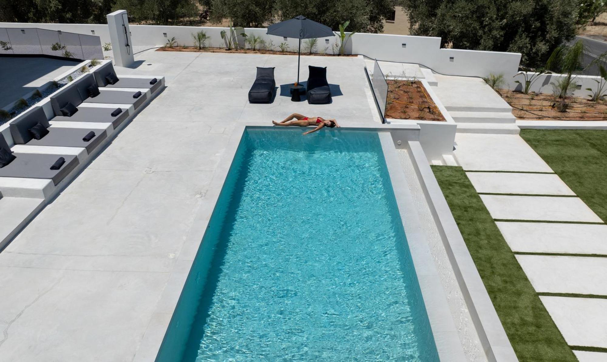 別墅 Leeva Oasis Loutra (Crete)
